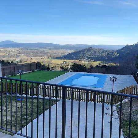 Chalet Con Piscina Y Bbq Para 10 Personas San Martín de Valdeiglesias Zewnętrze zdjęcie