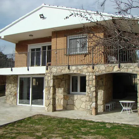 Chalet Con Piscina Y Bbq Para 10 Personas San Martín de Valdeiglesias Zewnętrze zdjęcie
